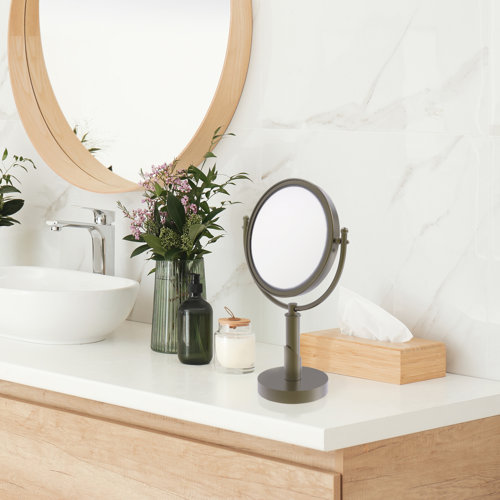 Allied Brass Soho Metal Round Floor Mirror Wayfair